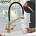Смеситель для кухни Gappo G4398-1 Бронза Черный