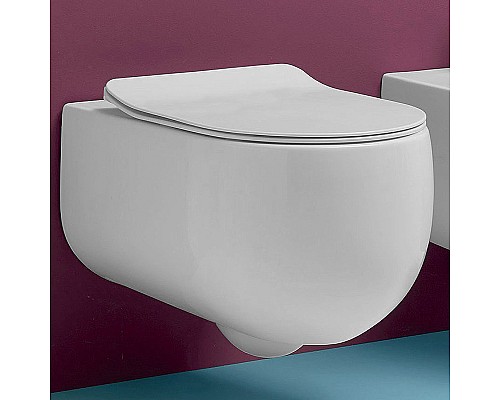 Унитаз Kerasan Flo 311130 подвесной Белый матовый без сиденья
