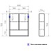 Зеркальный шкаф Vigo Urban 60 zsh.URB.60 Белый