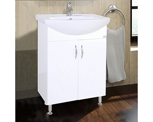 Тумба под раковину Bellezza Элеганс 50 4638606240016 Белая