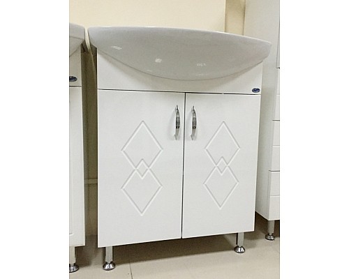 Тумба под раковину Bellezza Элеганс 50 4638606240016 Белая