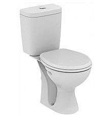 Унитаз компакт Vidima Seva Fresh E405861 с бачком и сиденьем Микролифт