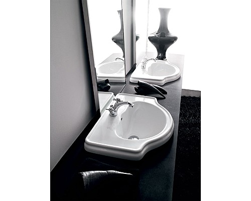 Раковина Kerasan Retro 103001 62 с 1 отверстием