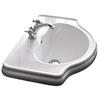 Раковина Kerasan Retro 103001 62 с 1 отверстием