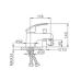 Смеситель для раковины Frap H21 Хром