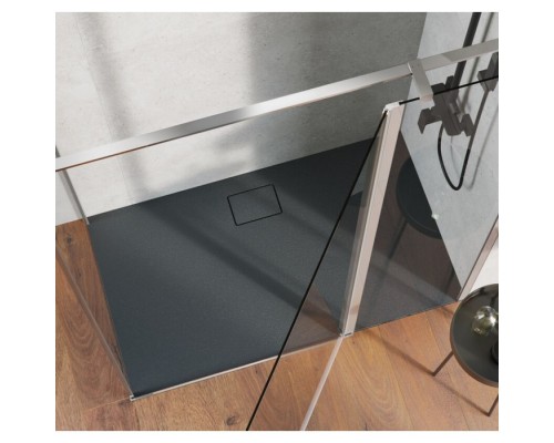 Поддон Excellent Lavano 100x80 см черный