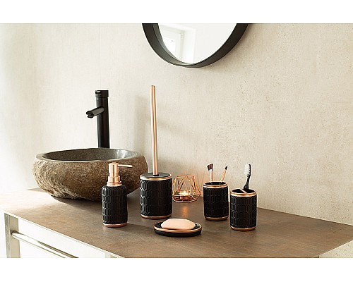 Стакан для зубных щеток Ridder Laila 2159210 Черный