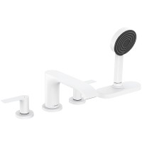 Смеситель на борт ванны Hansgrohe Vivenis Белый матовый