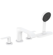 Смеситель на борт ванны Hansgrohe Vivenis Белый матовый
