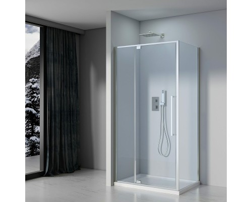 Душевой уголок Black&White Stellar Wind S812 CC 90x90 Хром