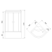 Душевая кабина Royal Bath BK 90x90 с гидромассажем