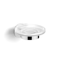 Мыльница стеклянная к стене на клейкой основе 3 мм LANGBERGER 30815A