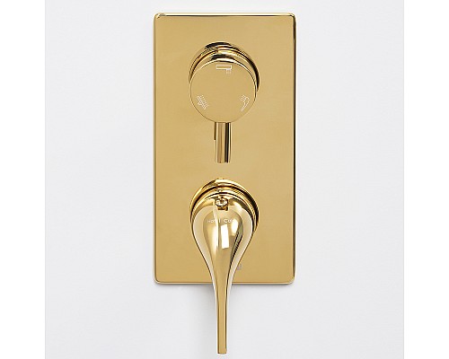 Смеситель для душа WasserKRAFT Sauer 7171 Золото