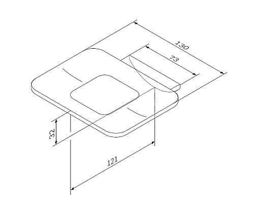 Мыльница AM.PM Inspire 2.0 A50A34200 Мыльница AM.PM Inspire 2.0 A50A34200