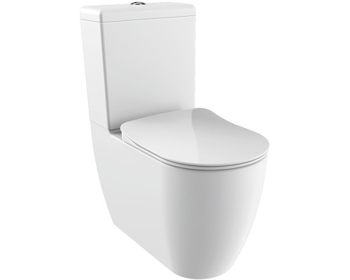 Унитаз компакт Creavit Free FE360-11CB00E-0000 Белый без бачка и сиденья