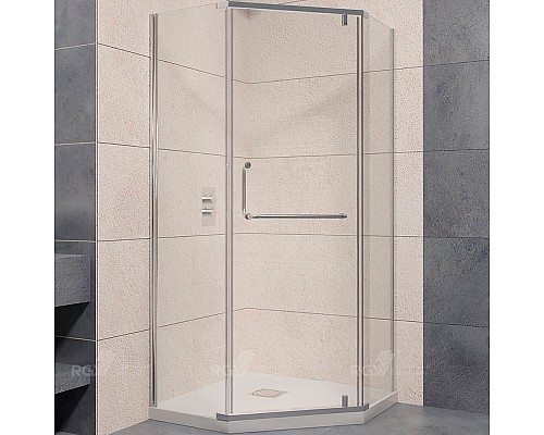 Душевой уголок RGW Passage PA-081 80х80 35088188-11 профиль Хром стекло прозрачное
