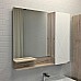 Зеркало со шкафом Comforty Мерано 90 00-00008508 Дуб дымчатый