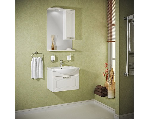 Тумба под раковину Runo МОНРО 55 00-00000458 подвесная