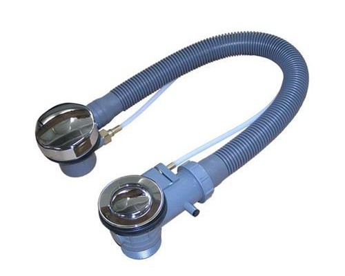 Слив-перелив Aquanet A1850 W P TRAP 75 см с сифоном