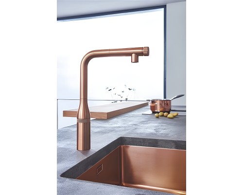 Смеситель для кухни Grohe Essence SmartControl Теплый рассвет матовый