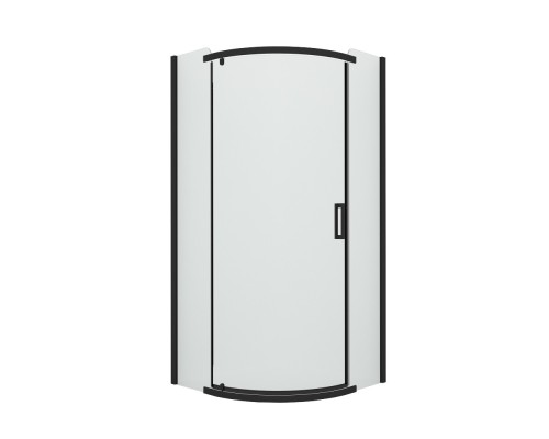 Душевое ограждение NEW TRENDY NEW KOMFORT BLACK 90x90x195 (черный)
