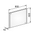 Зеркало Keuco Royal Reflex New 80 14296 002500 с подсветкой Белое