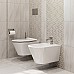 Биде Kerama Marazzi PLAZA Modern подвесной, белый глянцевый