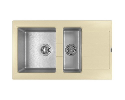 Кухонная мойка Florentina Комби-860К 21.410.D0860.202 Шампань