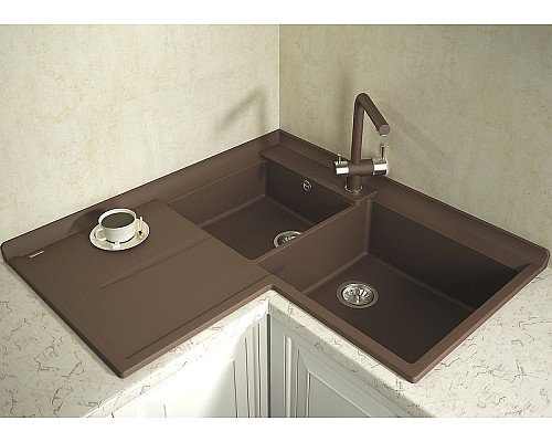 Кухонная мойка Florentina Адрия-960 20.380.L0960.107 Песочная