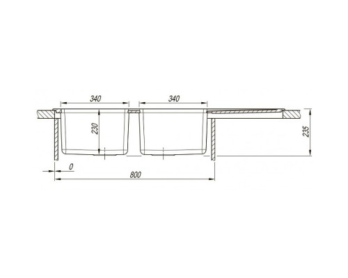 Кухонная мойка Florentina Комби-1160 21.415.E1160.107 Песочная