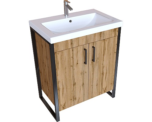 Тумба под раковину 1MarKa Grunge Loft 70Н Ц0000008499 Дуб вотан Тумба под раковину 1MarKa Grunge Loft 70Н Ц0000008499 Дуб вотан