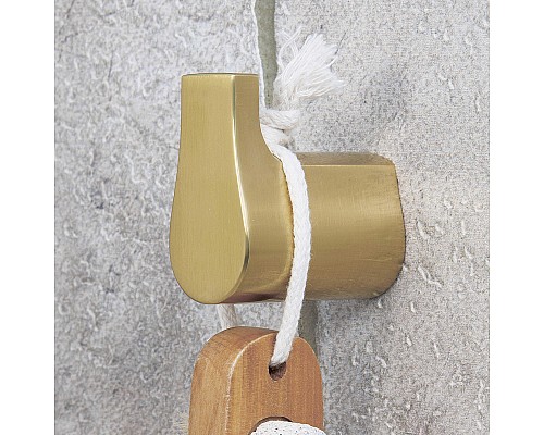 Крючок WasserKRAFT Aisch K-5923 Золото матовое