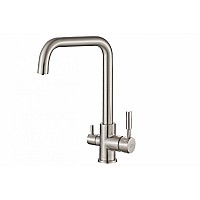 Смеситель для кухни ZORG Steel Hammer SH 715 SATIN