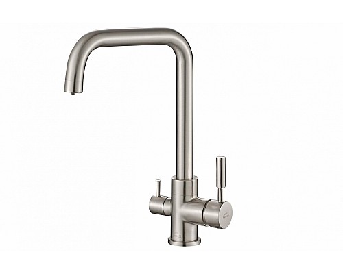 Смеситель для кухни ZORG Steel Hammer SH 715 SATIN