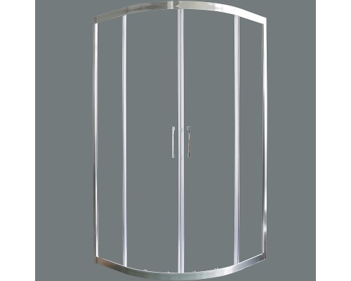Душевой уголок Cerutti SPA Viva 100х100 7706 профиль Хром стекло прозрачное
