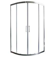 Душевой уголок Cerutti SPA Viva 100х100 7706 профиль Хром стекло прозрачное