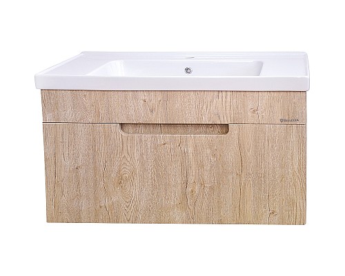 Тумба под раковину Bellezza Грейс 90 4630815190472 подвесная Дуб светлый