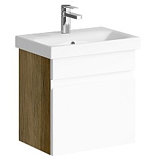 Тумба под раковину Aqwella Smart 50 SRT0105DB подвесная Дуб балтийский