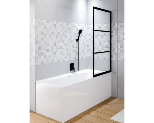 Шторка на ванну Riho Grid GB501 80 (GBB5080002) R Черный