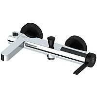 Смеситель для ванны GPD Gildo MBB165-K-S Хром Черный