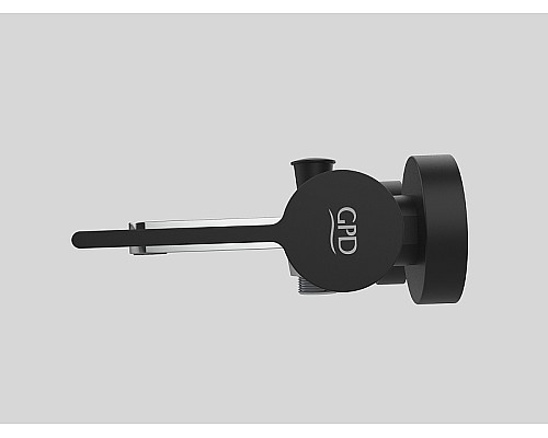 Смеситель для ванны GPD Gildo MBB165-K-S Хром Черный