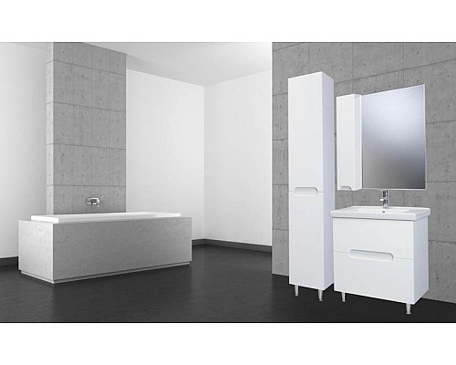 Зеркало со шкафом Bellezza Андрэа 65 4619010001073 R Бежевое