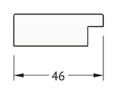 Зеркало Evoform Definite 101х51 BY 3067 в багетной раме - Мозаика медь 46 мм