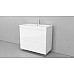 Тумба под раковину Velvex Klaufs 90 tpKLA.90.2Y-616.216 подвесная Белая