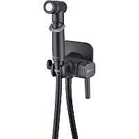 Гигиенический душ со смесителем Lemark Solo LM7165BL Черный