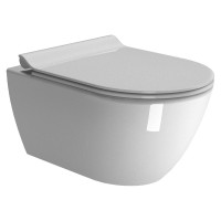 Унитаз GSI Pura 55/F белый