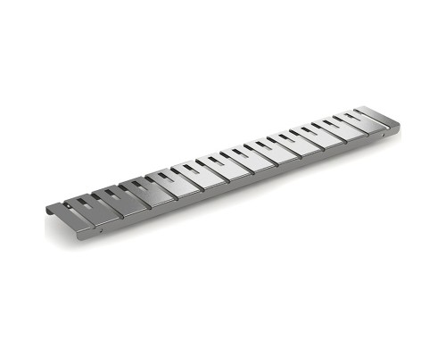 Душевой лоток PlastBrno Design 2 40 с решеткой Хром