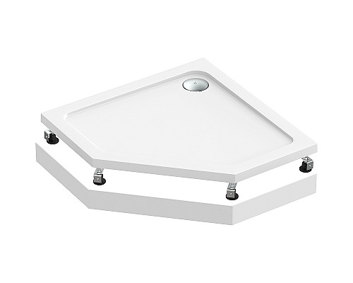 Акриловый поддон для душа Bas Пента 90х90 ПН00062 Белый