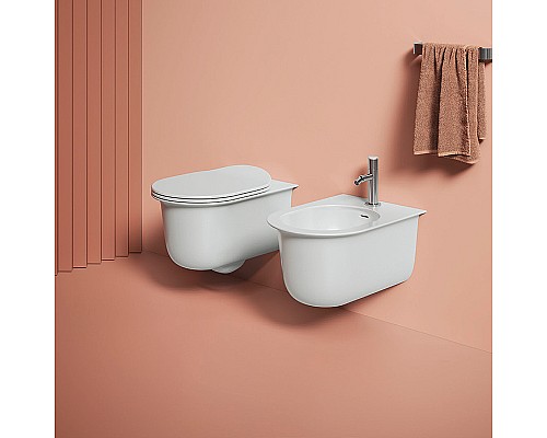 Унитаз Artceram Chic CHV001 05 00 подвесной Белый матовый без сиденья