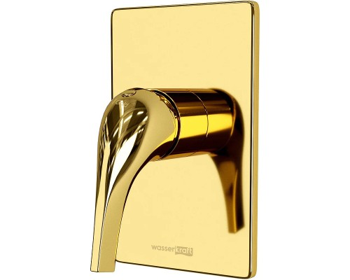 Гигиенический душ со смесителем WasserKRAFT А71097 Золото